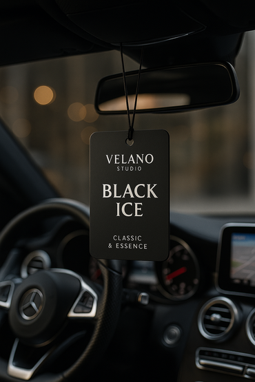 Velano Studio – Black Ice | Classic & Essence Series Premium Araç Kokusu