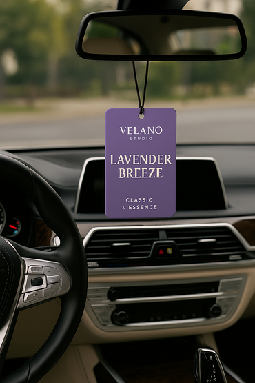 Velano Studio – Lavender Breeze | Classic & Essence Series Premium Araç Kokusu