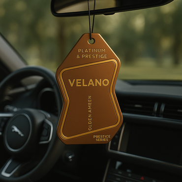 Velano Platinum & Prestige – Golden Amber | Premium Car Fragrance
