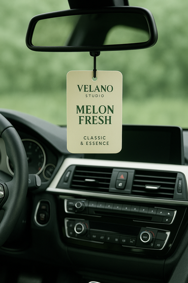 Velano Studio – Melon Fresh | Classic & Essence Premium Araç Kokusu