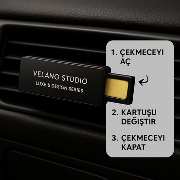 Velano Studio – Luxe & Design AeroClip Klima Menfez Kokusu