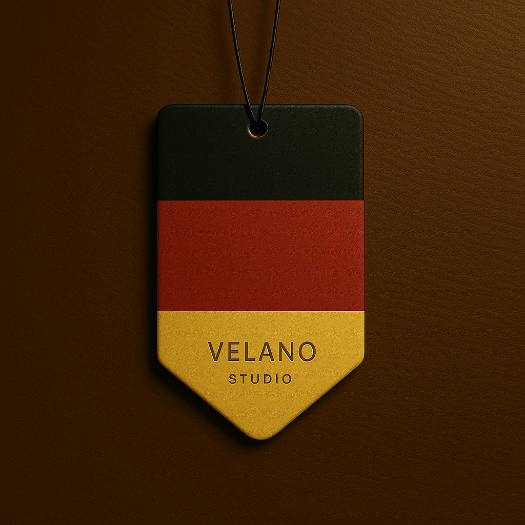 Velano Studio – German Flag Edition | Luxury Spirit 🇩🇪