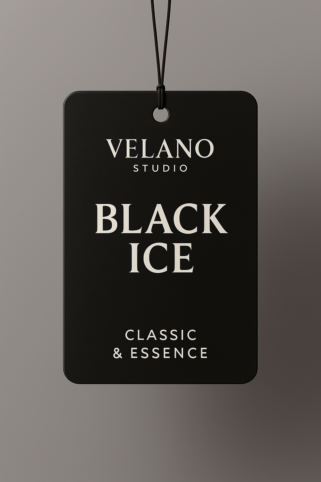 Velano Studio – Black Ice | Classic & Essence Series Premium Araç Kokusu