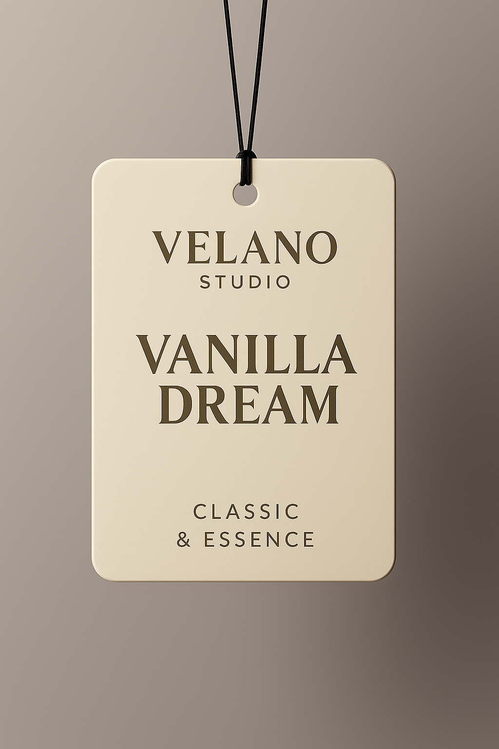 Velano Studio – Vanilla Dream | Classic & Essence Premium Araç Kokusu