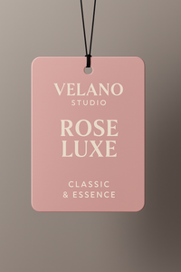 Velano Studio – Rose Luxe | Classic & Essence Premium Araç Kokusu