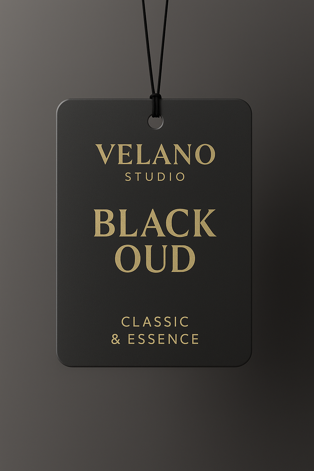 Velano Studio – Black Oud | Classic & Essence Premium Araç Kokusu