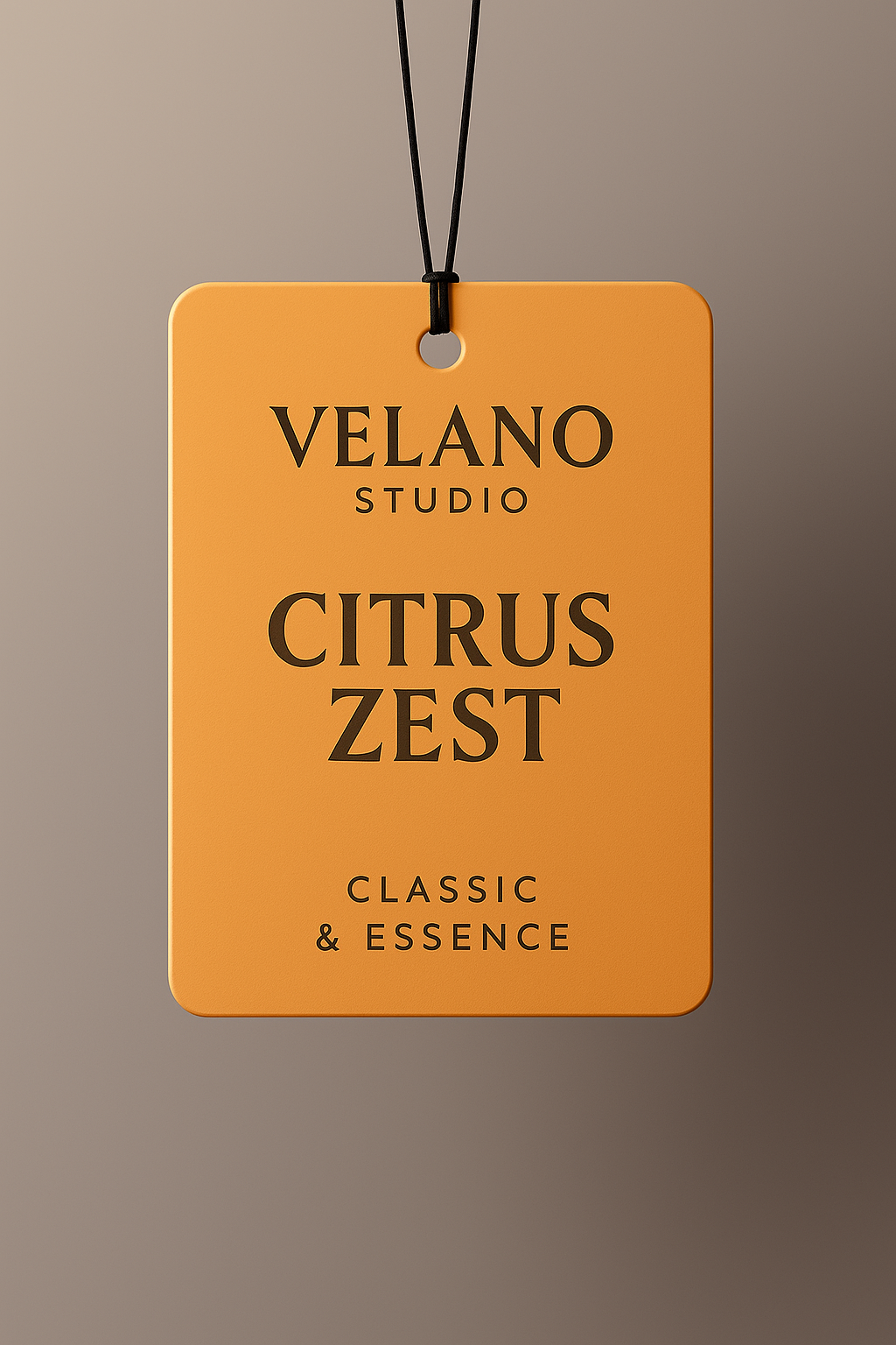 Velano Studio – Citrus Zest | Classic & Essence Premium Araç Kokusu