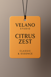Velano Studio – Citrus Zest | Classic & Essence Premium Araç Kokusu