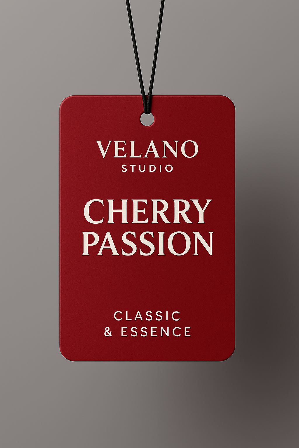 Velano Studio – Cherry Passion | Classic & Essence Series Premium Araç Kokusu