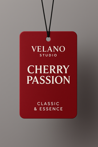Velano Studio – Cherry Passion | Classic & Essence Series Premium Araç Kokusu