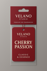 Velano Studio – Cherry Passion | Classic & Essence Series Premium Araç Kokusu
