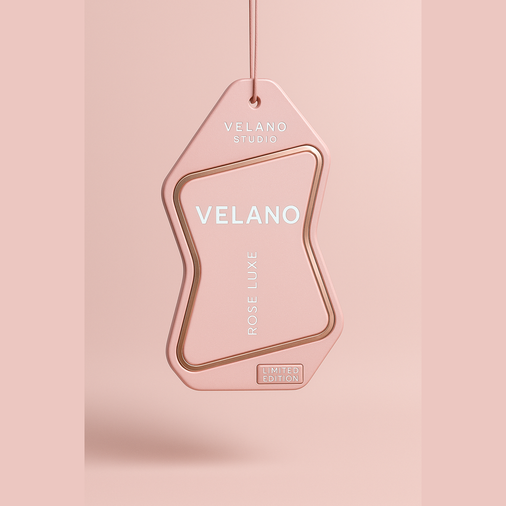 Velano Platinum & Prestige – Rose Luxe | Premium Car Fragrance